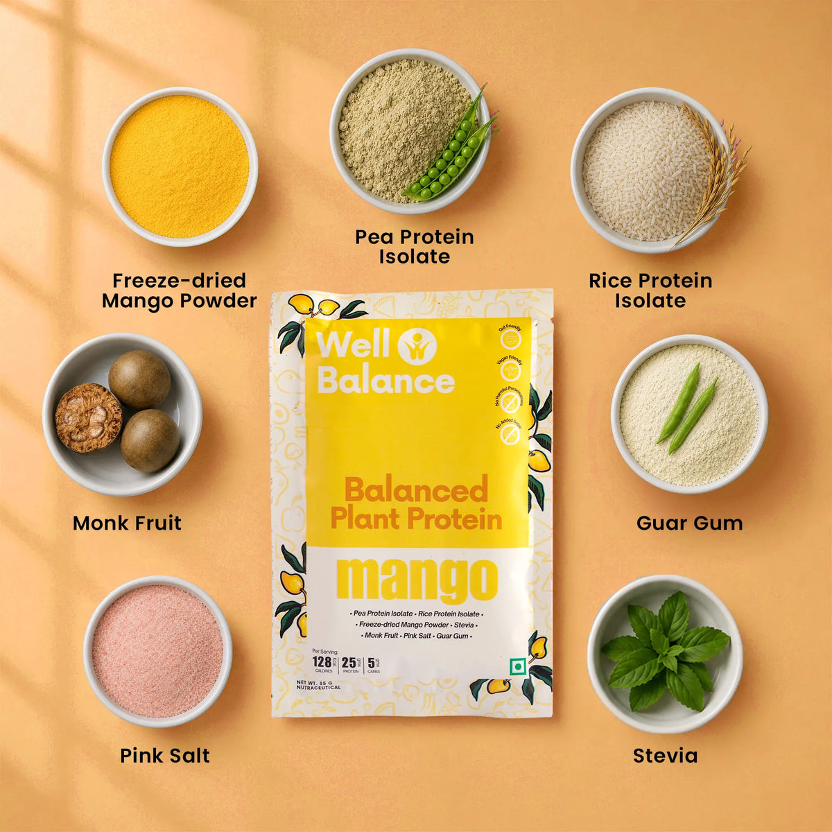 Mango Flavoured Plant Protein